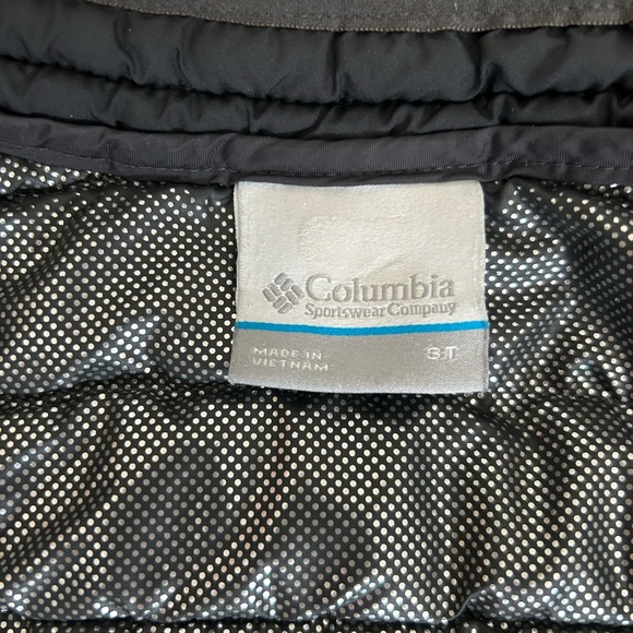 Columbia Toddler Boy's Powder Lite Jacket in Orange and Black (3T) - Picture 5 of 5